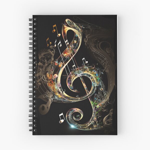 Item preview, Abstract golden treble clef designed and sold by Artbellachi.