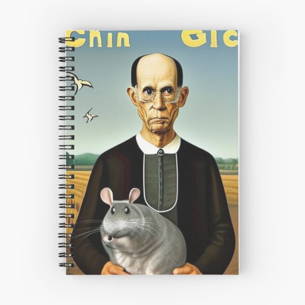 Item preview, American Gothic Chinchilla designed and sold by katiebca2.