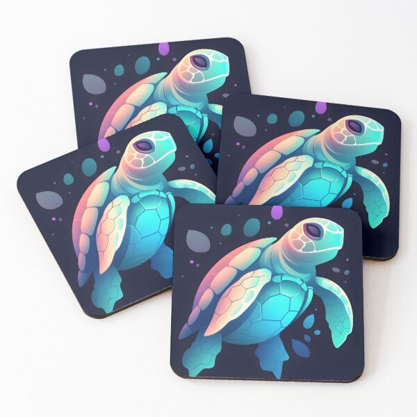 Item preview, Majestic Turtle in Bright Colors | World Turtle Day designed and sold by StickeryPickery.
