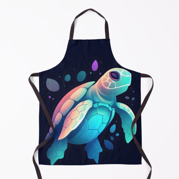 Item preview, Majestic Turtle in Bright Colors | World Turtle Day designed and sold by StickeryPickery.