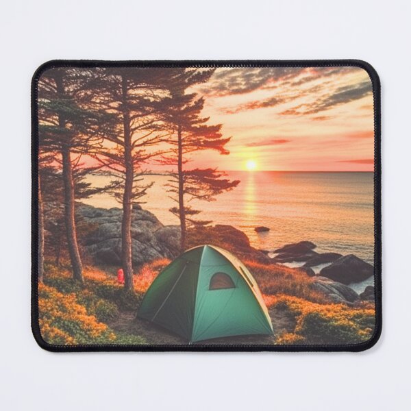 Item preview, Sunset Campground designed and sold by MountainPaws.