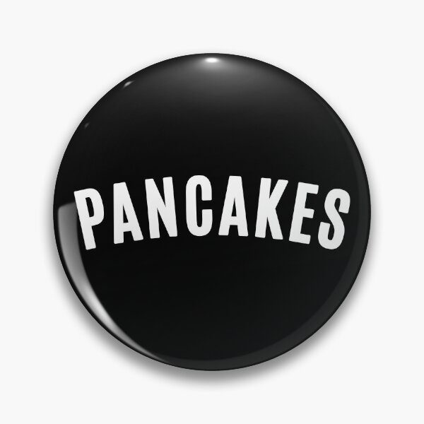 Item preview, Pancakes | Simple arched one word text design designed and sold by Phrazify.