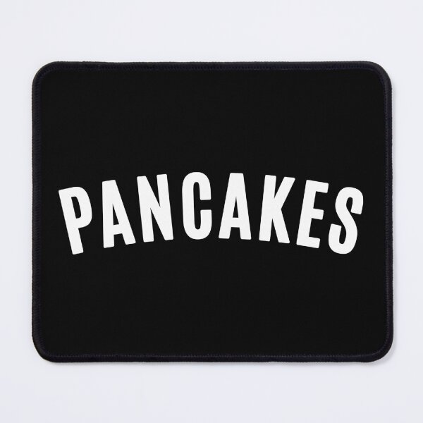 Item preview, Pancakes | Simple arched one word text design designed and sold by Phrazify.