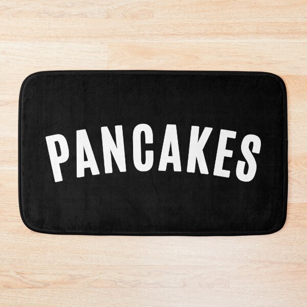 Item preview, Pancakes | Simple arched one word text design designed and sold by Phrazify.