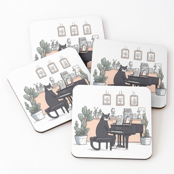 Item preview, Piano Cat  designed and sold by Deep-Indigo.