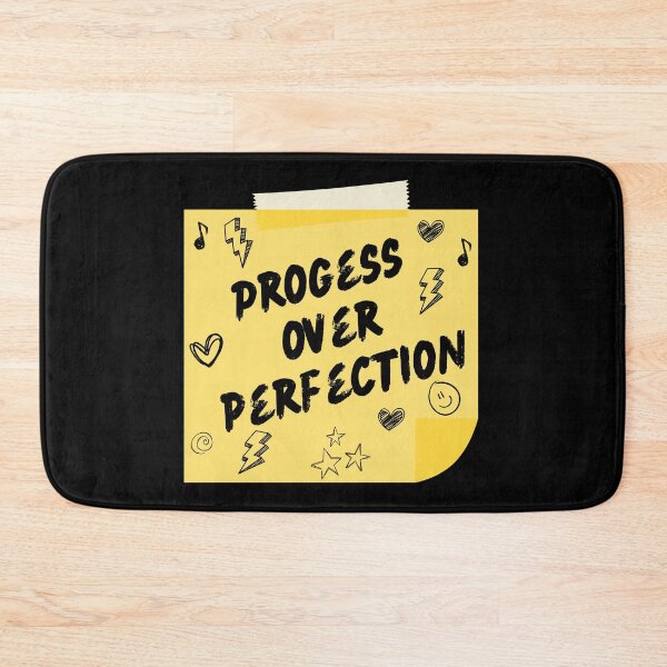 Item preview, Progress Over Perfection  designed and sold by playfruit.