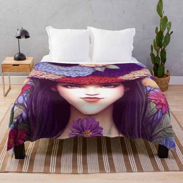 Item preview, Surreal flower woman designed and sold by palerose3.