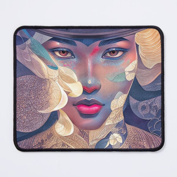 Item preview, The Gilded Enigma: Gaze of Radiance Captivating Beauty designed and sold by CraftStudioLab.