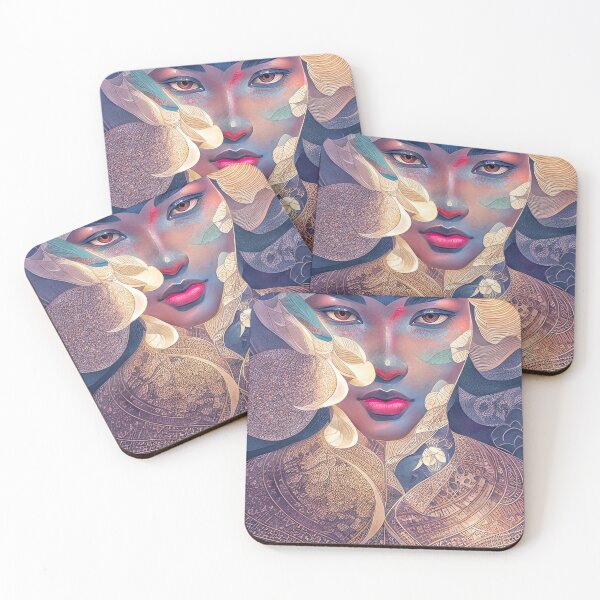 Item preview, The Gilded Enigma: Gaze of Radiance Captivating Beauty designed and sold by CraftStudioLab.