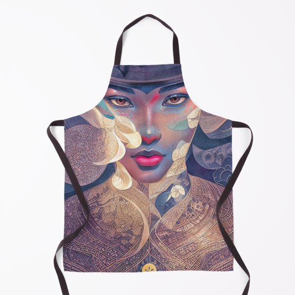 Item preview, The Gilded Enigma: Gaze of Radiance Captivating Beauty designed and sold by CraftStudioLab.