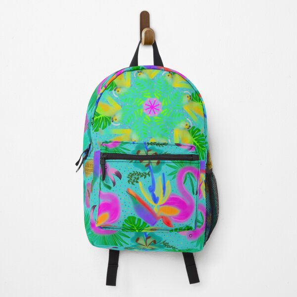 Item preview, Tropical Kaleidoscope - Teal  designed and sold by Loudandqueerz.