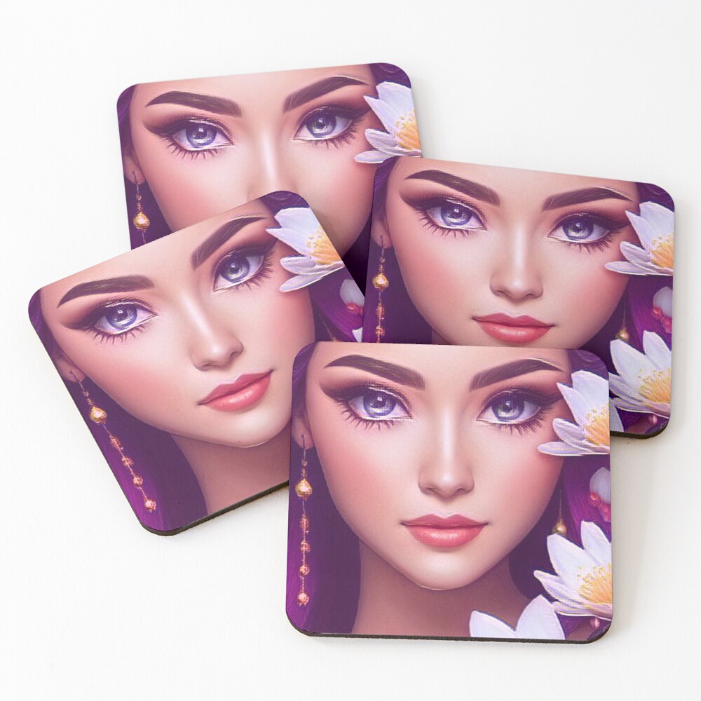 Item preview, Coasters (Set of 4) designed and sold by palerose3.