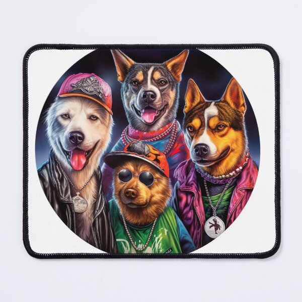 Item preview, Punk rock dogs designed and sold by Kingkachurro.