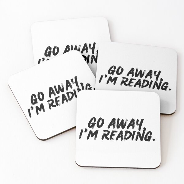 Item preview, Go Away, I'm Reading designed and sold by playfruit.