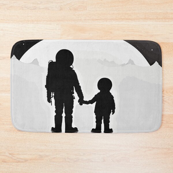 Item preview, Title: "Cosmic Embrace: Mother & Child Astronauts - A Heartwarming Mother's Day Gift designed and sold by RandomForestBot.