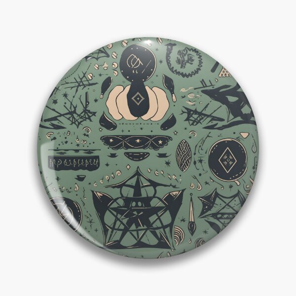 Item preview, Witchcraft Geometric Style Pattern designed and sold by ArtfulMotifs.