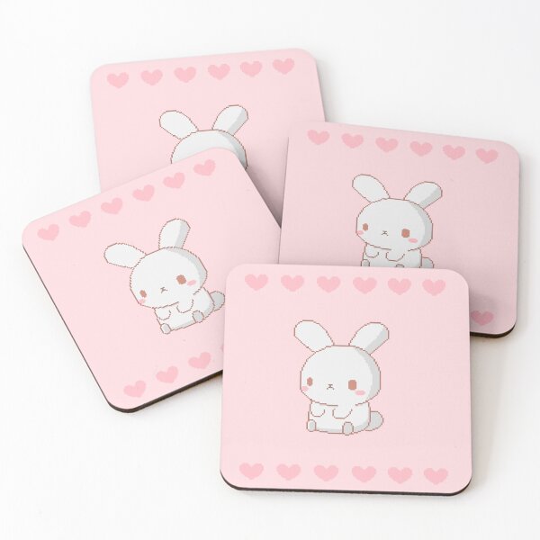 Item preview, Cute Pastel Pixel Bunny  designed and sold by nikki ray.