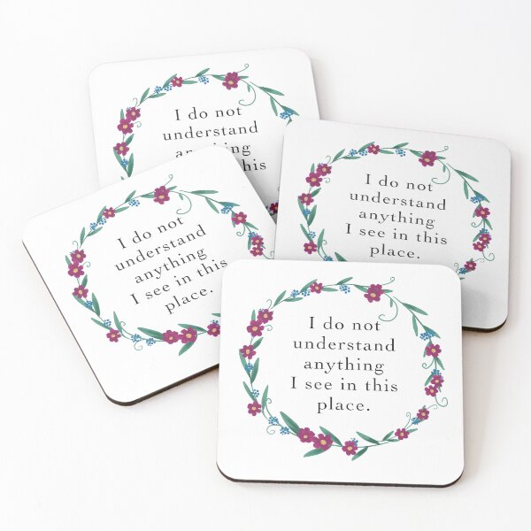 Item preview, ACIM lesson 3 I do not understand anything I see in this place designed and sold by Amanda Webster.