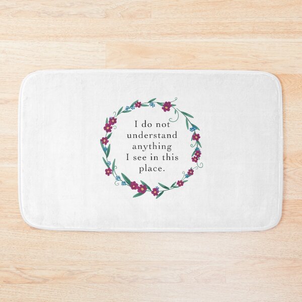Item preview, ACIM lesson 3 I do not understand anything I see in this place designed and sold by Amanda Webster.