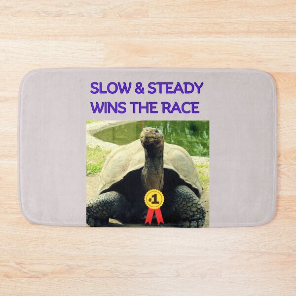Item preview, Slow & Steady Wins the Race designed and sold by Planet Agora.