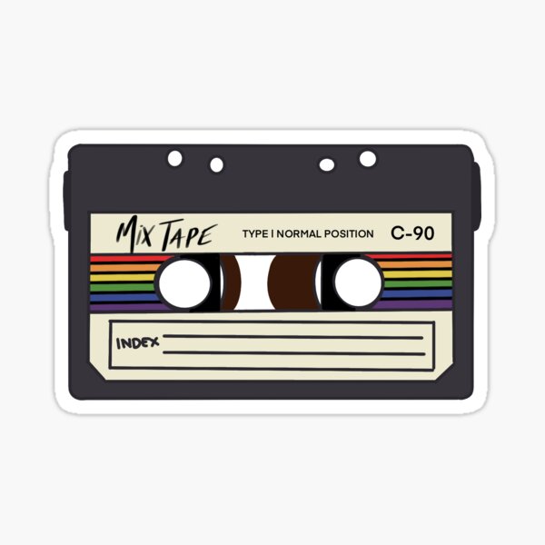 Artikel-Vorschau von Subtile Pride Pins – Kassette – Regenbogenflagge, designt und verkauft von Dangerfield-Art.