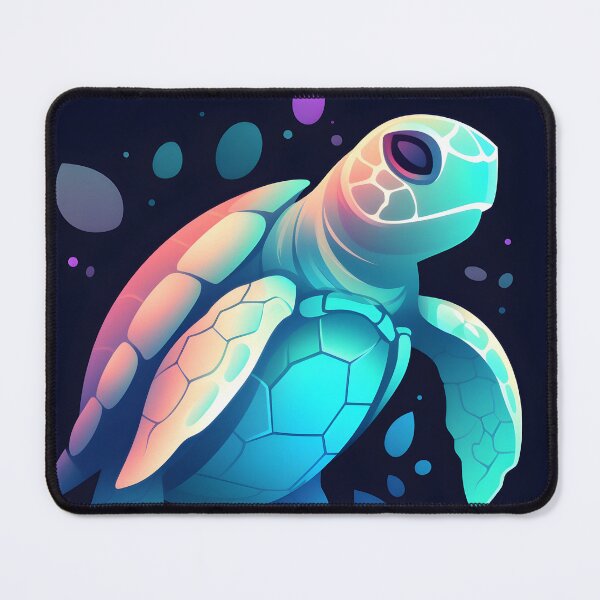 Item preview, Majestic Turtle in Bright Colors | World Turtle Day designed and sold by StickeryPickery.