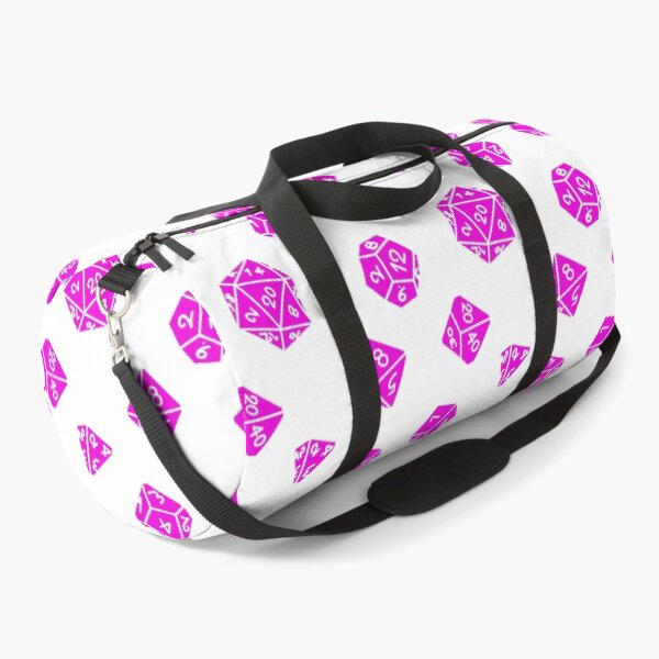 Item preview, DND TTRPG Dice Repeating Pattern Pink designed and sold by ReverieFab.
