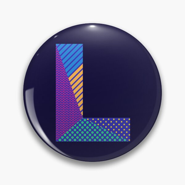 Item preview, Alphabet Letter L Screen Print Design designed and sold by ToluaPrints.