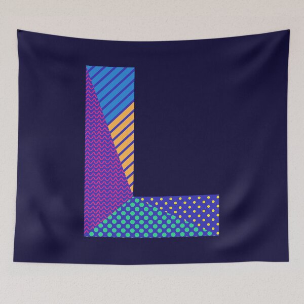 Item preview, Alphabet Letter L Screen Print Design designed and sold by ToluaPrints.