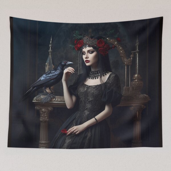 Item preview, Gothic Empress of Darkness. designed and sold by MedusaPrintArt.