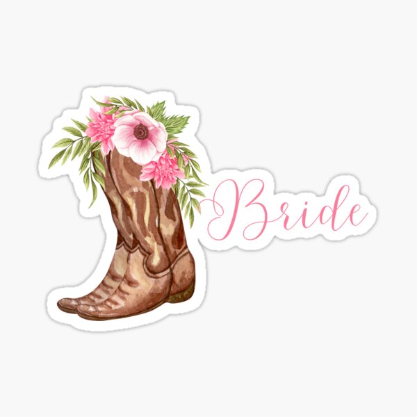 Item preview, WEDDING - COWGIRL BRIDE designed and sold by KelliesCorner.