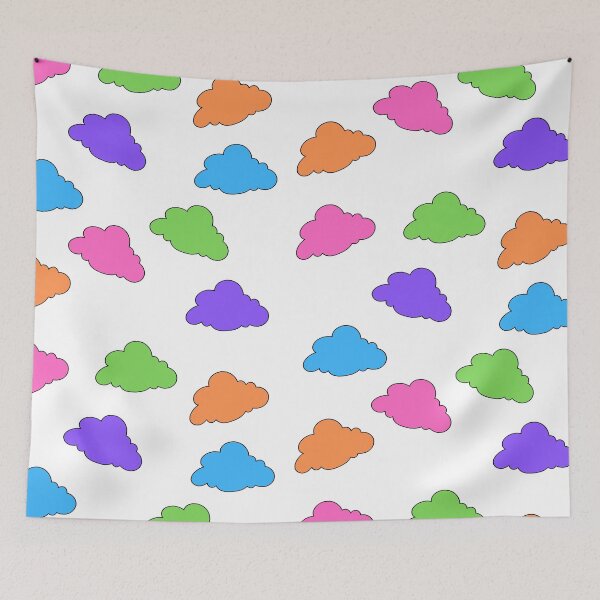 Artikelvorschau, Multicolor Clouds entworfen und verkauft von playfruit.