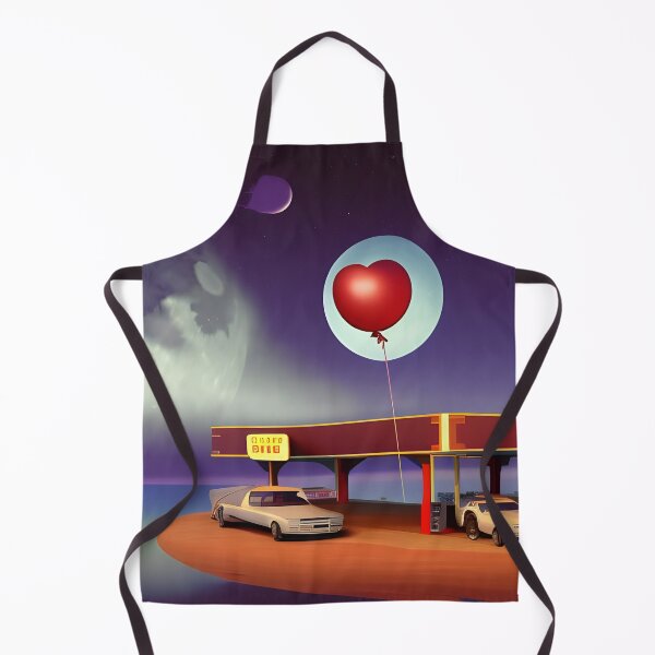 Item preview, Retro gas station on Mars designed and sold by kharamoot.