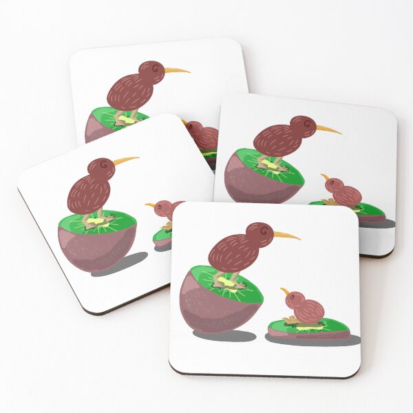 Item preview, Kiwi Birds Sticker/Pin designed and sold by geljune.
