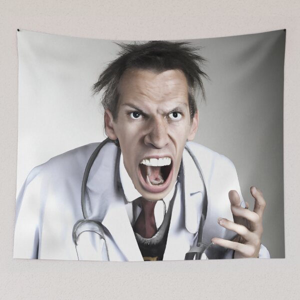 Item preview, mad doctor designed and sold by kharamoot.
