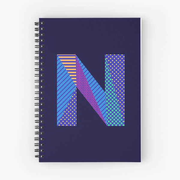 Item preview, Alphabet Letter N Screen Print Design designed and sold by ToluaPrints.
