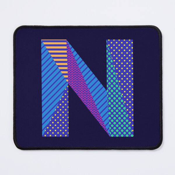 Item preview, Alphabet Letter N Screen Print Design designed and sold by ToluaPrints.