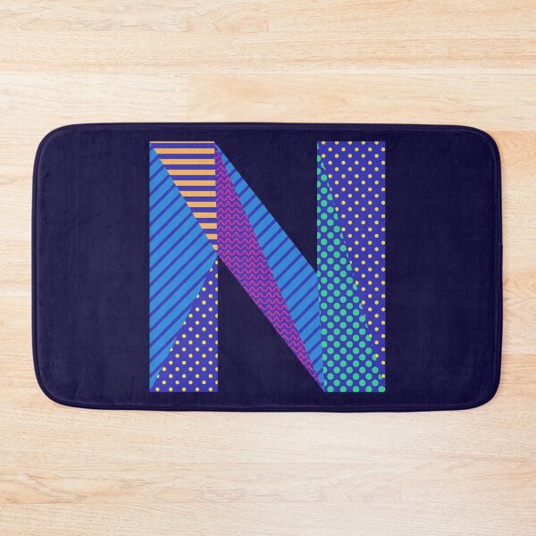 Item preview, Alphabet Letter N Screen Print Design designed and sold by ToluaPrints.