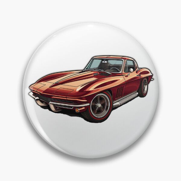 Item preview, Chevy C2 Corvette Stingray designed and sold by CryptidVinyls.