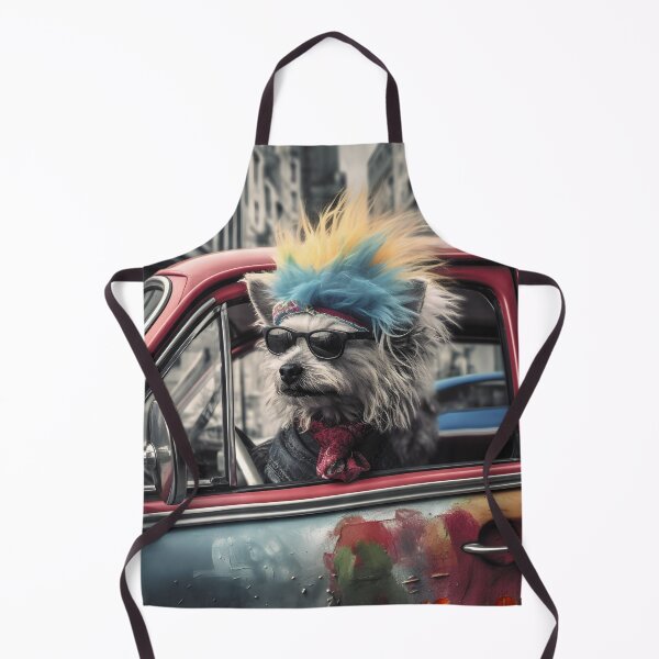 Item preview, CAR DRIVING DOG (2) - CAR DRIVING PUNK DOG designed and sold by atzek.