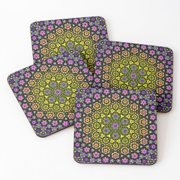 Item preview, Psychedelic Neon Honeycomb designed and sold by Cameron Gray.
