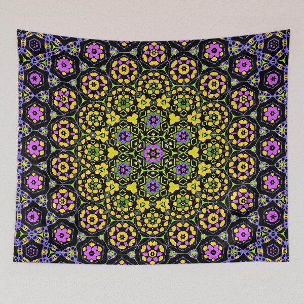 Item preview, Psychedelic Neon Honeycomb designed and sold by Cameron Gray.