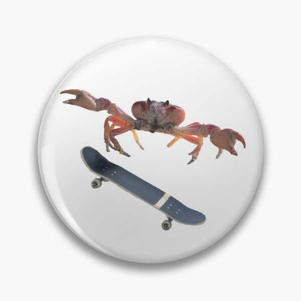 Item preview, Cangrejo haciendo un kickflip realmente loco designed and sold by UnusualCreature.