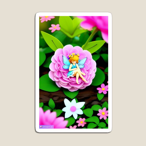 Item preview, Melansia Fairy naps in a Borquo flower designed and sold by RADRussell.