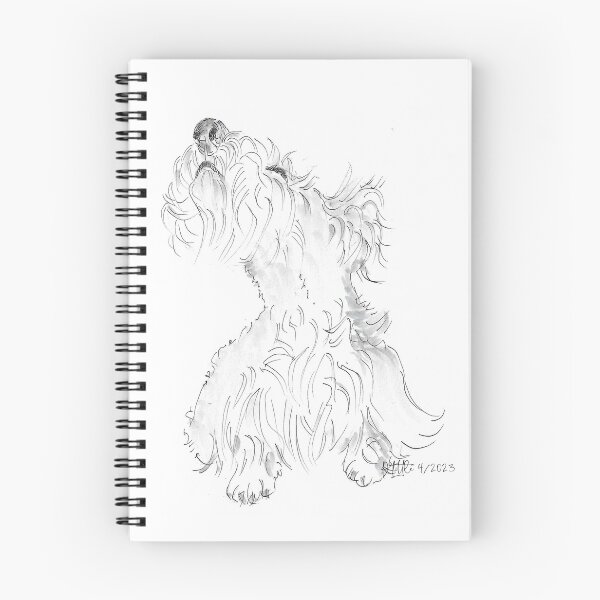 Item preview, White Scottie - Pen designed and sold by Littleviews.