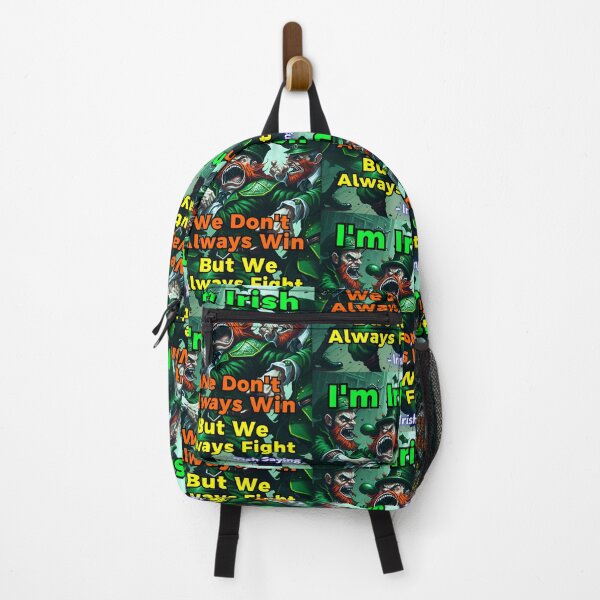 Item preview, Irish Saying - I'm Irish We Don't Always Win But We Always Fight designed and sold by IrishProverbs.