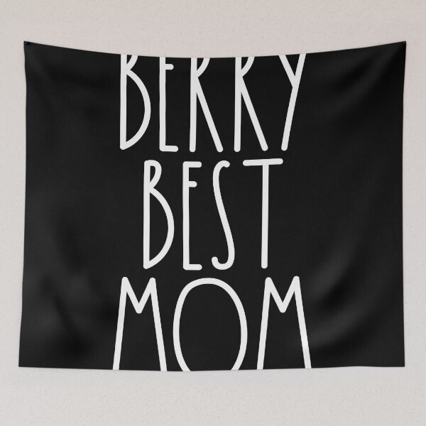 Artikelvorschau, Berry Best Mom White Rae Dunn inspirierte Bauernhausdekoration entworfen und verkauft von FineElephant.