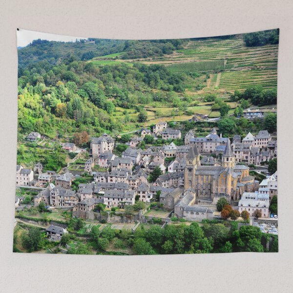 Item preview, Conques, a medieval jewel nestled in the valley designed and sold by franck380.