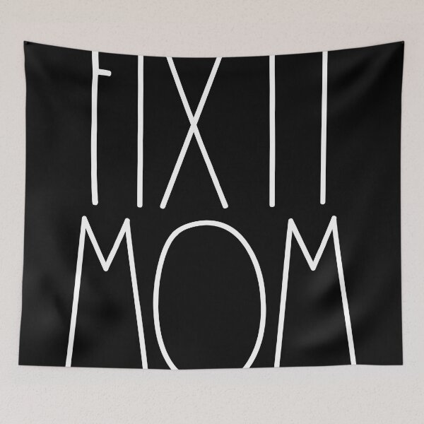 Item preview, Fix It Mom White Rae Dunn Inspired Farmhouse Decor designed and sold by FineElephant.