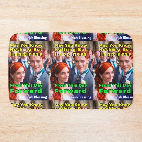 Item preview, Irish Blessing - May You Know Nothing But Happiness From This Day Forward  designed and sold by IrishProverbs.